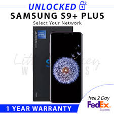 Get your samsung galaxy s9 plus unlocked at cellunlocker. Samsung Galaxy Cpo S9 Plus G965u1 Black Factory Unlocked Ebay
