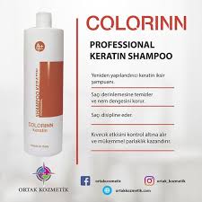 Colorinn Professional Keratin Shampoo Yeniden Yapilandirici Keratin Iksir Sampuani Saci Derinlemesine Temizler Ve Nem Dengesini Korur S Keratin Sampuan Sac