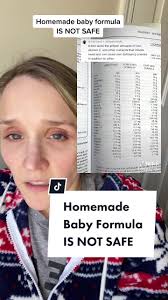 Homemade Baby Formula Nutrition Advice