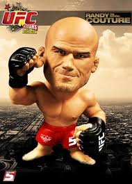 UFC Titans Randy Couture Vinyl Figure Red Shorts Round 5