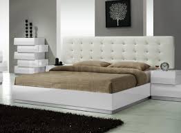 A king bed provides enough space to sleep, watch a movie, or read the morning paper — all in luxurious comfort. Milan Bed With Leatherette Headboard Beds Sku17687b 9 White Bedroom Set King Bedroom Sets Contemporary Bedroom Furniture