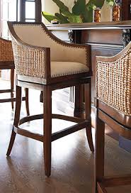 Sheldon Swivel Bar Stool 30 H Seat Frontgate Luxury Bar Stools Luxury Home Decor Bar Stools
