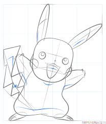 How To Draw Pikachu Pokemon Step By Step Drawing Tutorials Drawing Tutorial Pikachu Pikachu Drawing