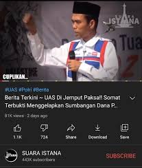 Ustadz abdul somad, lc., ma adalah seorang ulama asal pekanbaru, riau yang sering mengulas berbagai macam persoalan agama, khususnya kajian ilmu hadits dan ilmu fiqih. Cek Fakta Hoaks Video Sebut Uas Ditangkap Karena Dana Sumbangan Palestina Merdeka Com