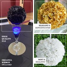 Browse our vast selection of artificial flowers. 4 Pack 7 Orange Silk Kissing Flower Hydrangea Balls Tableclothsfactory
