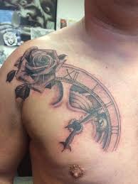 As for the meaning, the two most common traits are truth and light. Chest Tattoo Black And Grey Shade Clockwork Rose Men With Tattoos Tattoos For Guys Tattoos Chest Tattoo