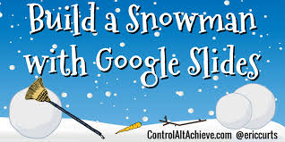 Uses a selection of editable powerpoint icons. Control Alt Achieve Build A Snowman With Google Slides