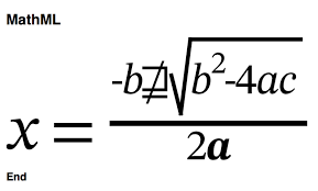 The web lacks an effective means for embedding mathematical expressions in web pages. Mathml Support Issue 161 Danfickle Openhtmltopdf Github