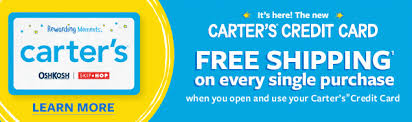Check spelling or type a new query. Carters Credit Card Login