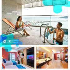 No wondered it was awarded by guinness world records as the most swimming pools in a resort at. Lexis Hibiscus Port Dickson For Those Who Love Heights And Enjoy Scenic Views Sky Pool Villa Is The Right Room For You Located At The Tower Block This Comfy