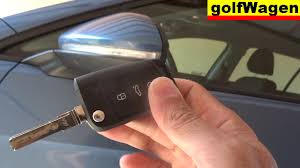 Vw Golf 7 Remote Control Key Synchronisation Re Program Key Vw Youtube