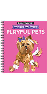 Maximize your selection by shopping our sale section to find the best deals on popular puzzle books. Brain Games Sticker By Letter Totally Cool Sticker Puzzles Kids Activity Book Publications International Ltd Brain Games New Seasons 9781640305038 Amazon Com Books