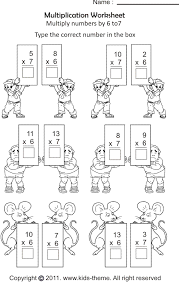 These worksheets focus specifically on the 4s times tables. Multiplication Worksheets Multiply Numbers By 6 To 10