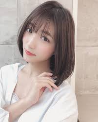 どんな印象 自分に似合う 可愛くなるためのぱっつん前髪のつくり方 hair ゴージャスなヘアスタイル ぱっつん前髪 丸顔 前髪