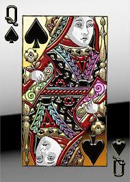 The queen of spades is even more to be avoided. Queen Of Spades Greeting Card For Sale By Serge Averbukh