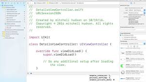 18 Details View Controller Setup Setup Web Design Tutorial
