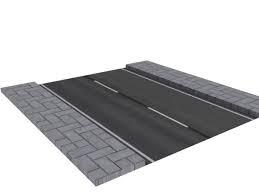 Straight Road 3d Model Road Model
