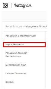 Cara mengaktifkan kembali akun instagram, sangat mudah. Begini Cara Menghapus Akun Instagram Herosoftmedia