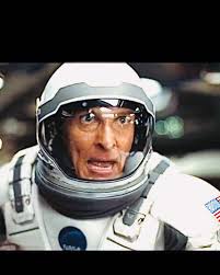 Woman Spinning under Helicopter Interstellar