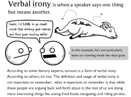 A Definition Of Verbal Irony Plus An Example Irony Examples Examples Of Dramatic Irony Paradox Examples