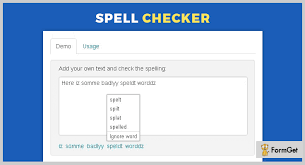 4 Best Jquery Spell Checker Plugins 2020 Formget