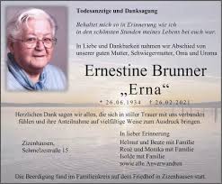 It was owned by several traueranzeigen.suedkurier has the lowest google pagerank and bad results in terms of yandex. Traueranzeige Ernestine Erna Brunner Sudkurier Trauerportal