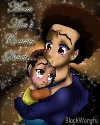 Huey And Riley'S Parents | Boondocks, Cartoon Painting, Dope Cartoon Art
