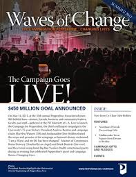 Waves of change 1, the campaign goes live summer 2011 by Pepperdine  University