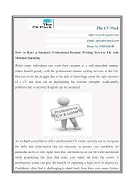 best uk professional resume writing