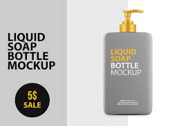 Liquid Soap Bottle Psd Mockup In 2020 Bottle Soap Liquid Soap