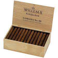 Kaufen sie willem ii zigarren online auf cigarmaxx.de bei schnellem und sicherem versand. Willem Ii Fehlfarben Corona No 40 Sumatra Zigarren Tabak And More