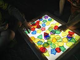 Pin On Reggio Light Table Play