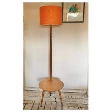 Butler floor lamp with gold metal and white marble base by lumisource. Mid Century Floor Lamp Coffee Table Combination 20th Century Vintage