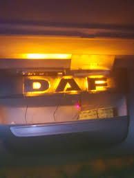 Logo De Calandre Daf Eclaire Orange Logo De Calandre Eclaire Daf Re