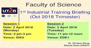 (b) assigning tasks to the trainees from the training institutions. Faculty Of Science Universiti Tunku Abdul Rahman Fsc It 2018 Oct 1st Ø¢ 2019 09 27Ø¢ Menjalani Latihan Pdf Document