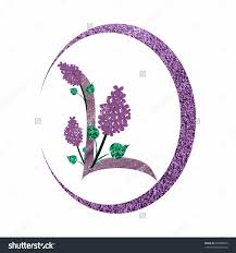 Beautiful Sparkling L Letter Logo With Lilac Flowers Within A Purple Circular Shape Lilac Flowers Flower Logo Flower Art