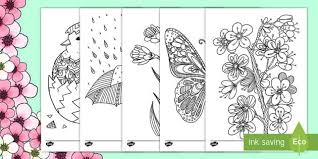 Spring Mindfulness Colouring Mindfulness Colouring Spring Coloring Pages Coloring Sheets