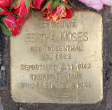 Bertha Moses geb. Rosenthal