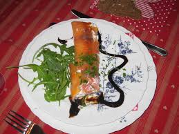 Cannellonis De Saumon A La Ricotta Et Aux Crevettes Grises Recette Crevettes Grises Recette De Cannelloni Cannelloni
