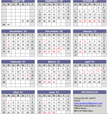 School Calendar 2021 2022 Ballyneale National School