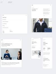 Elogic E Commerce Company Corporate Website Development On Behance Corporate Website Corporate Website Design Website Development