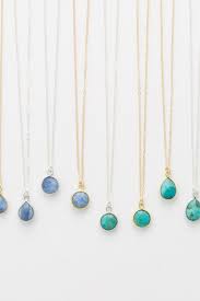 Turquoise Or Blue Opal Tiny Stone Pendant Necklace Dainty Etsy Pendant Necklace Jewelry Blue Opal