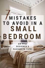 7 Mistakes To Avoid When Designing A Small Bedroom Video Very Small Bedroom Small Bedroom Makeover Small Bedroom