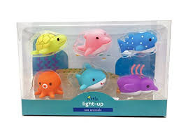 Rittle Sea Animals Cute Floating Light Up Bath Toys Set Of 6 Toys Games B00zs83nvw