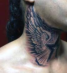 Top 101 Best Wing Tattoo Ideas 2021 Inspiration Guide Wing Neck Tattoo Best Neck Tattoos Wing Tattoo Men