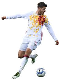 Png alvaro morata real madrid c. Alvaro Morata Football Render 25800 Footyrenders