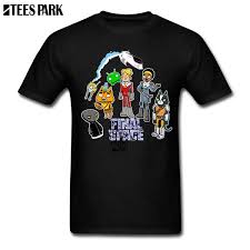 Large Size T Shirt Final Space Montage T Shirts For Men Men Clothing Create Junior Cotton Mens Shirts Comprar 2019 Summer Collared T Shirts Funky