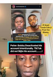 Peller: Bobby Deactivated his account intentionally. TikTok did not B@n his  account………! #peller #itisbobby #peller09 #jarvis #peller08 #fyp #follow