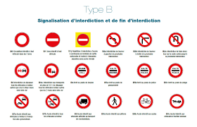 52 question test de panneau de signalisation routière. Panneau De Signalisation Routiere Signalisation D Interdiction Type B Classe 2