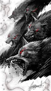 Meute De Sang A L Origine Horoshi Te Druzya Kotorye Ne Zadayut Lishnih Voprosov S Wolf Art Dark Fantasy Art Fantasy Art